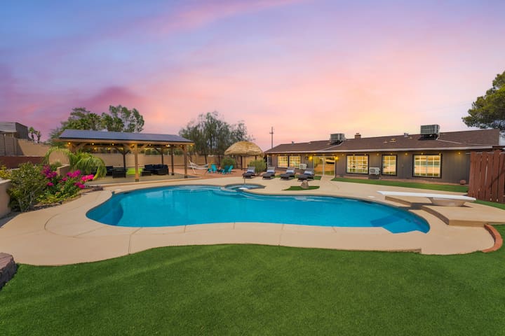 Poolside Escape, Game Room, 4BR
