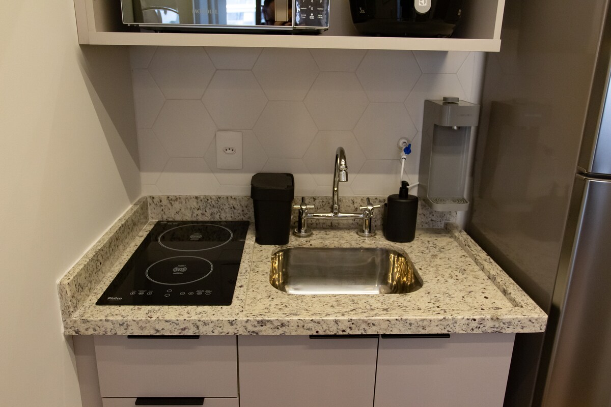 Airbnb em destaque: Studio near Conceição Subway | CEIC | SP Expo em Jabaquara