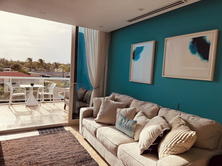 Penthouse With Private Rooftop Terrace 3 Br Condo - Aruba