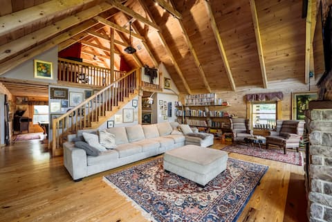 Private Luxury Log Cabin