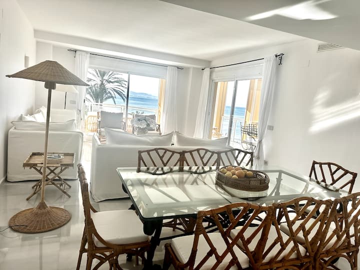 Salón del apartamento en Dénia