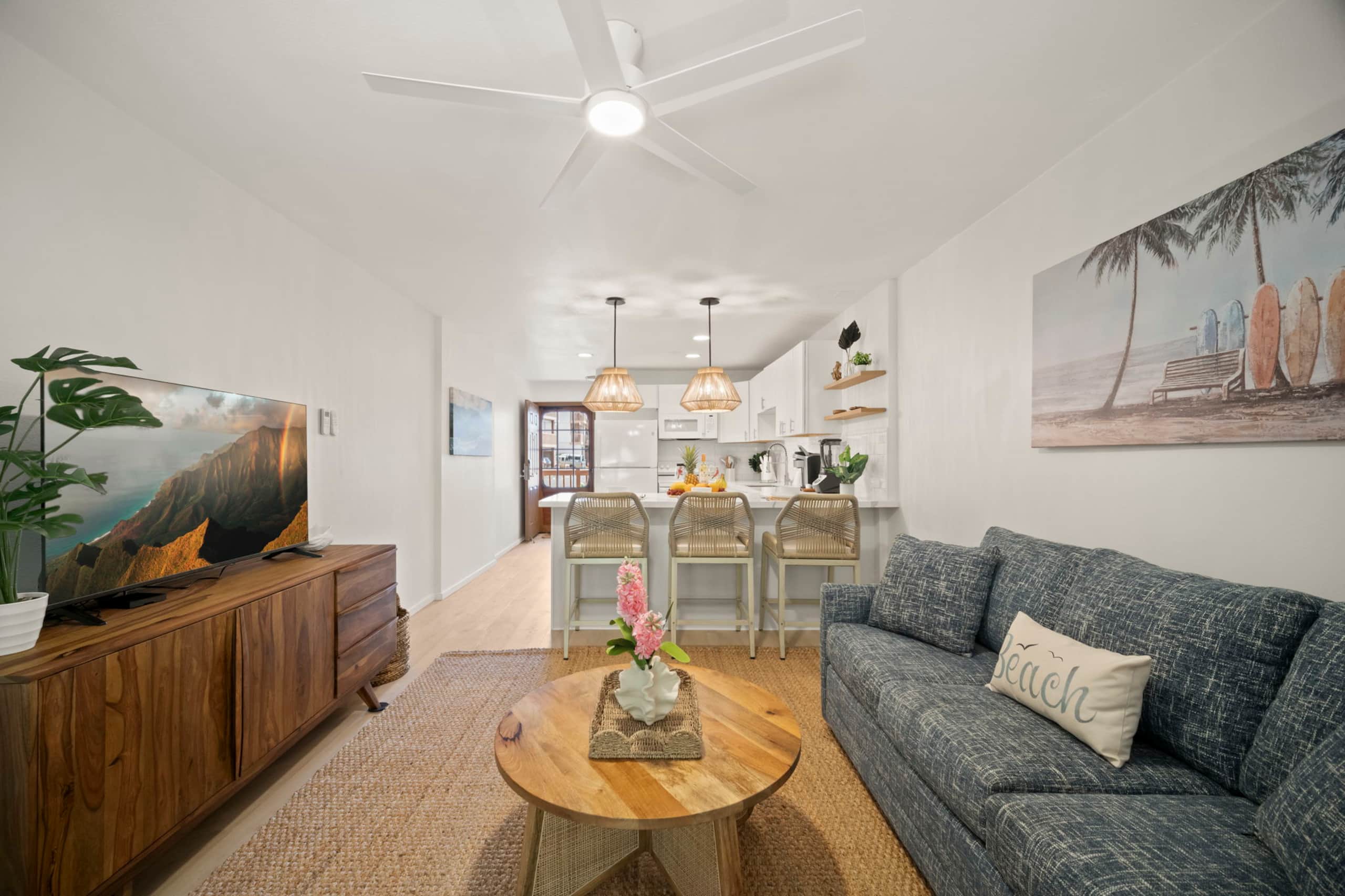 BRAND NEW Remodeled 2/2 Beach Family Getaway w AC! - Photo 6