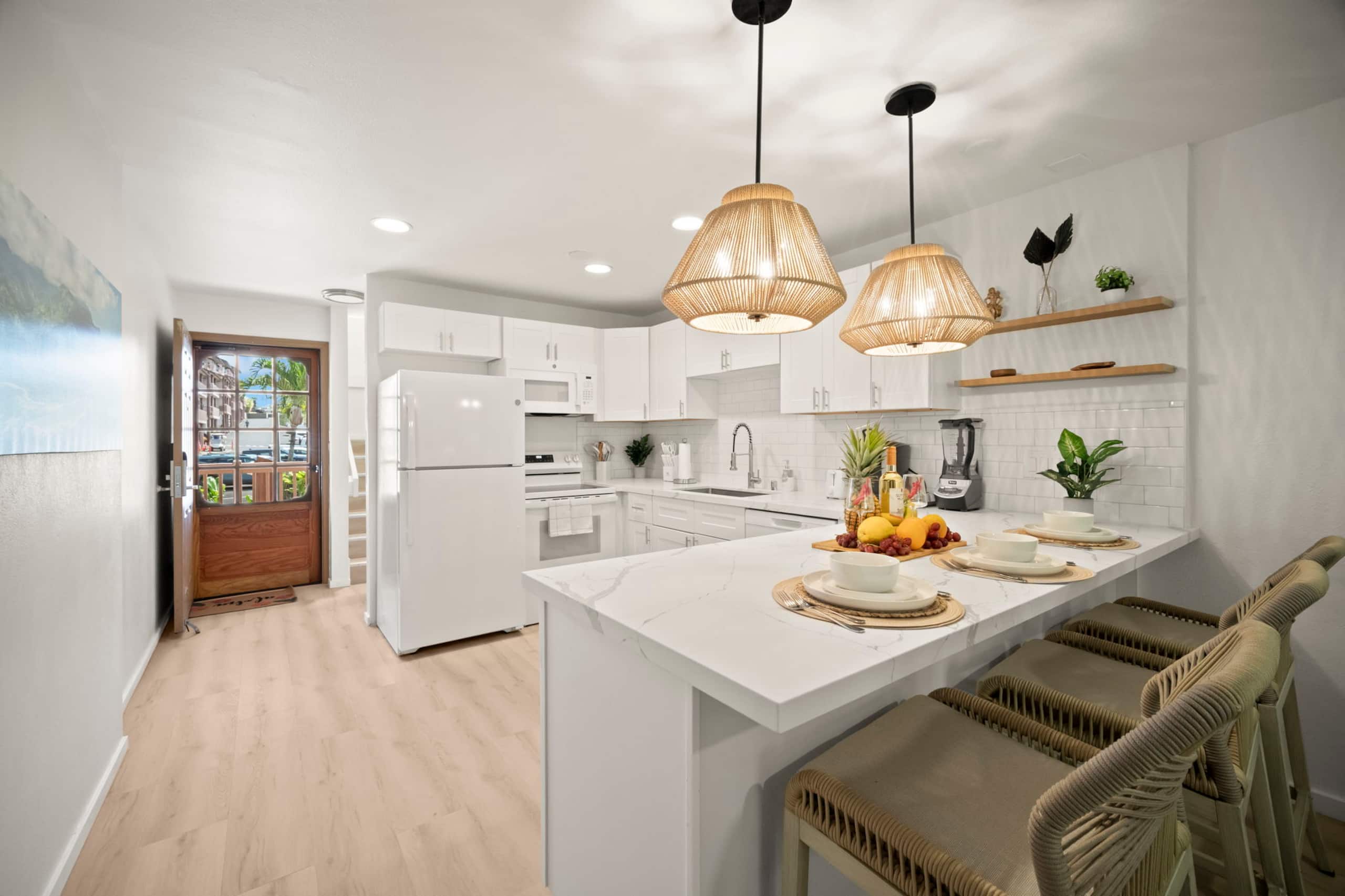 BRAND NEW Remodeled 2/2 Beach Family Getaway w AC! - Photo 9