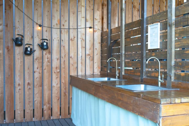 Heated Glamping With Direct Lake Toya Access - 北海道