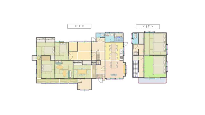 Near Narita Airport/7br/family Home/shops&dining - 나리타시