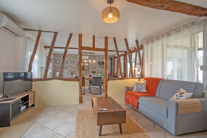 Gîte Marotte - Climatisé Avec Jardin - Noyon