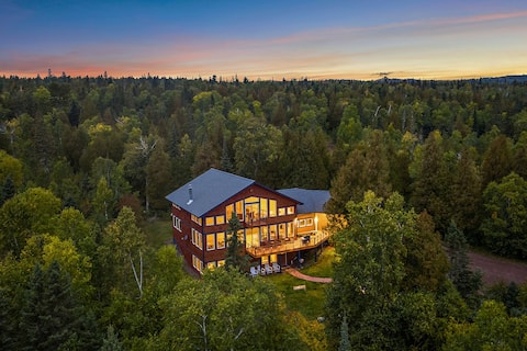 NEW! Lake views, game room, trails, mins to ski
