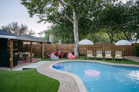 Popular Airbnb listing: Wellness Escape | Sauna • Gym • Cinema• Pool in Sweetbriar