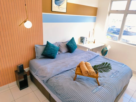 kulai 3b9pax near senai airport ioi mall,wifi500mb