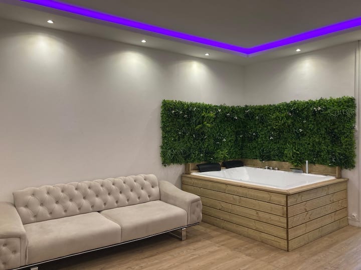 49 Confortable Jacuzzi ‼️Netflix‼️6 Places - Lorette