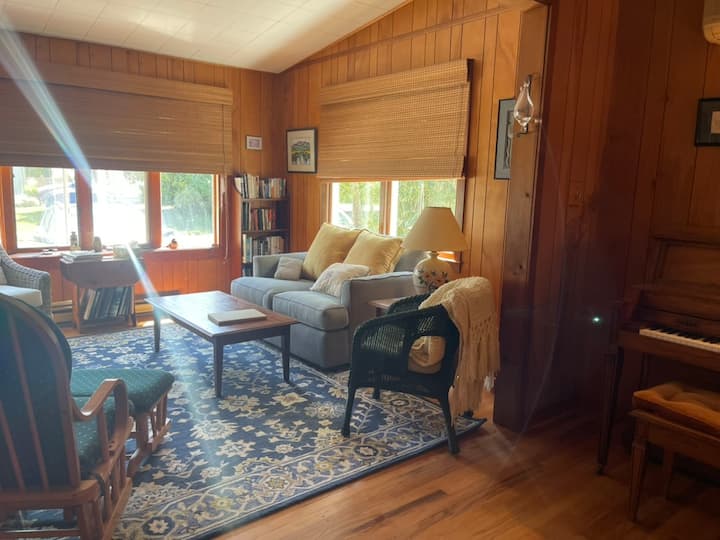 Comoda zona soggiorno anteriore. 