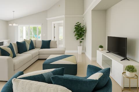 Top performing Airbnb: Family Home 4BR Private Pool, 20 min to Disney in Campbell
