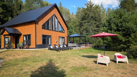 River Lodge Chalet - Saint-Côme - Waterfront, Pets
