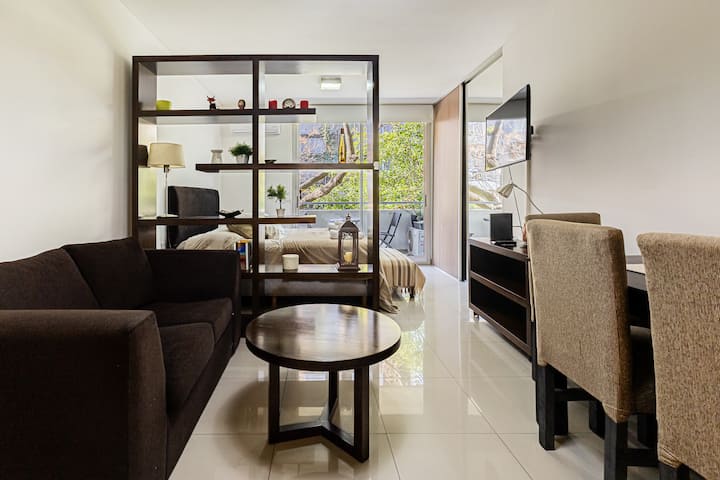 Kitnet em Palermo Hollywood com varanda