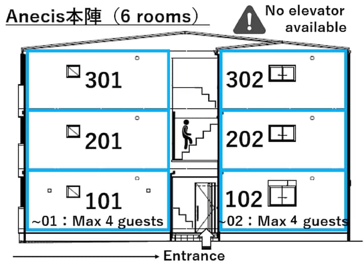 【名古屋駅まで車で9分】1ldk快適ステイ／wifi完備／アメニティ充実／最大4名/観光・出張に最適 - Nagoja