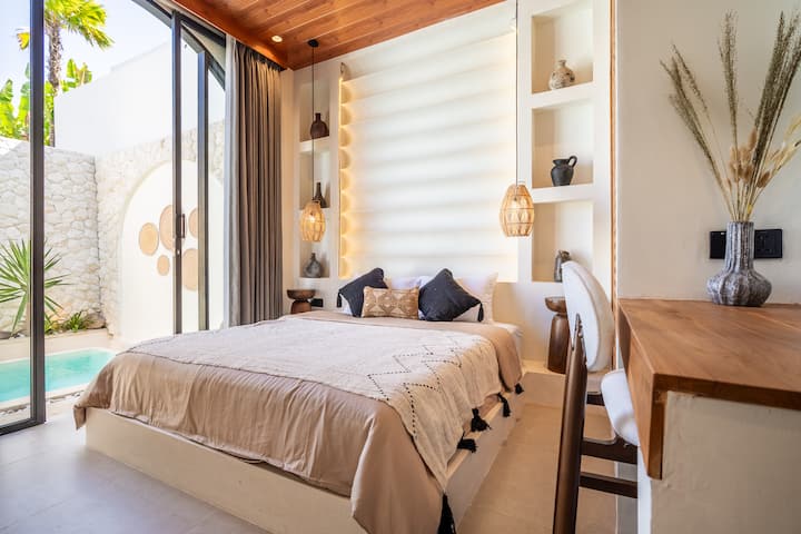 Oceana West bedroom one with king bed