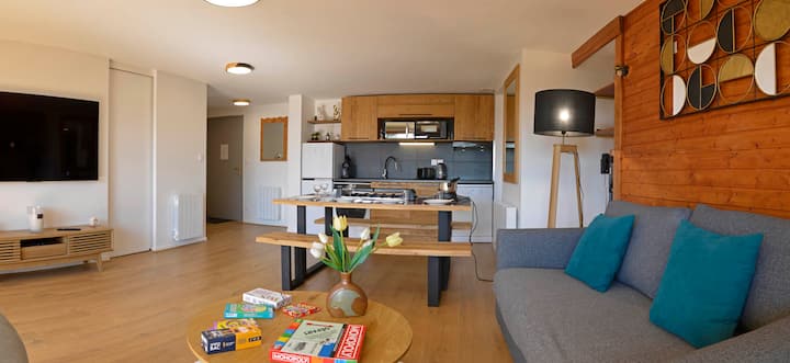 Appartement Neuf 8 Personnes Au Pied Des Pistes - 尚魯斯