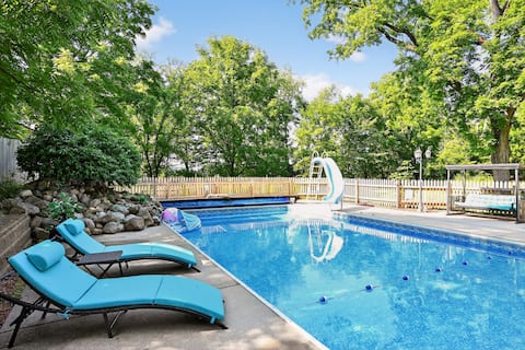 Secluded Luxe 5BR Estate| Pool, Wineries, Near ND