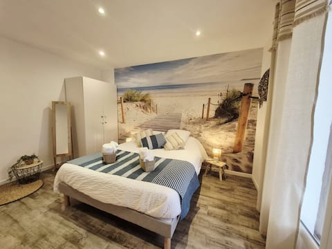 Family villa 15 pers, spa/jacuzzi, close to the sea