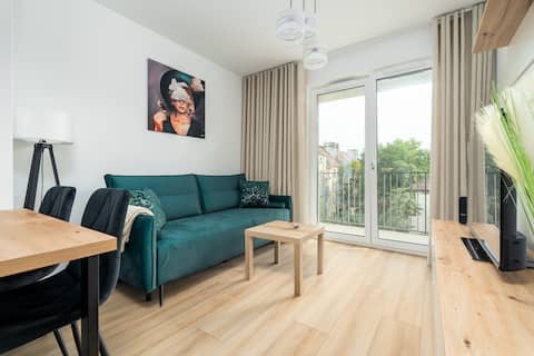 Successful Airbnb property: MARGI Verde Apartment in Drzetowo Grabowo