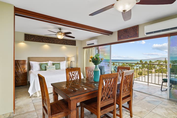 ワイキキ・ショア #918】オーシャンビューの贅沢な2ベッドルーム