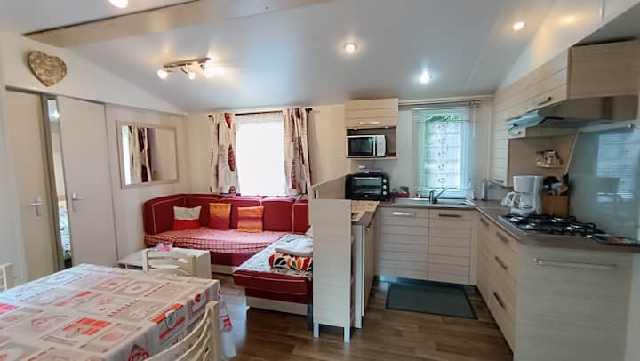 Mobil-home En Camping 4 éToiles - Saint-Nectaire
