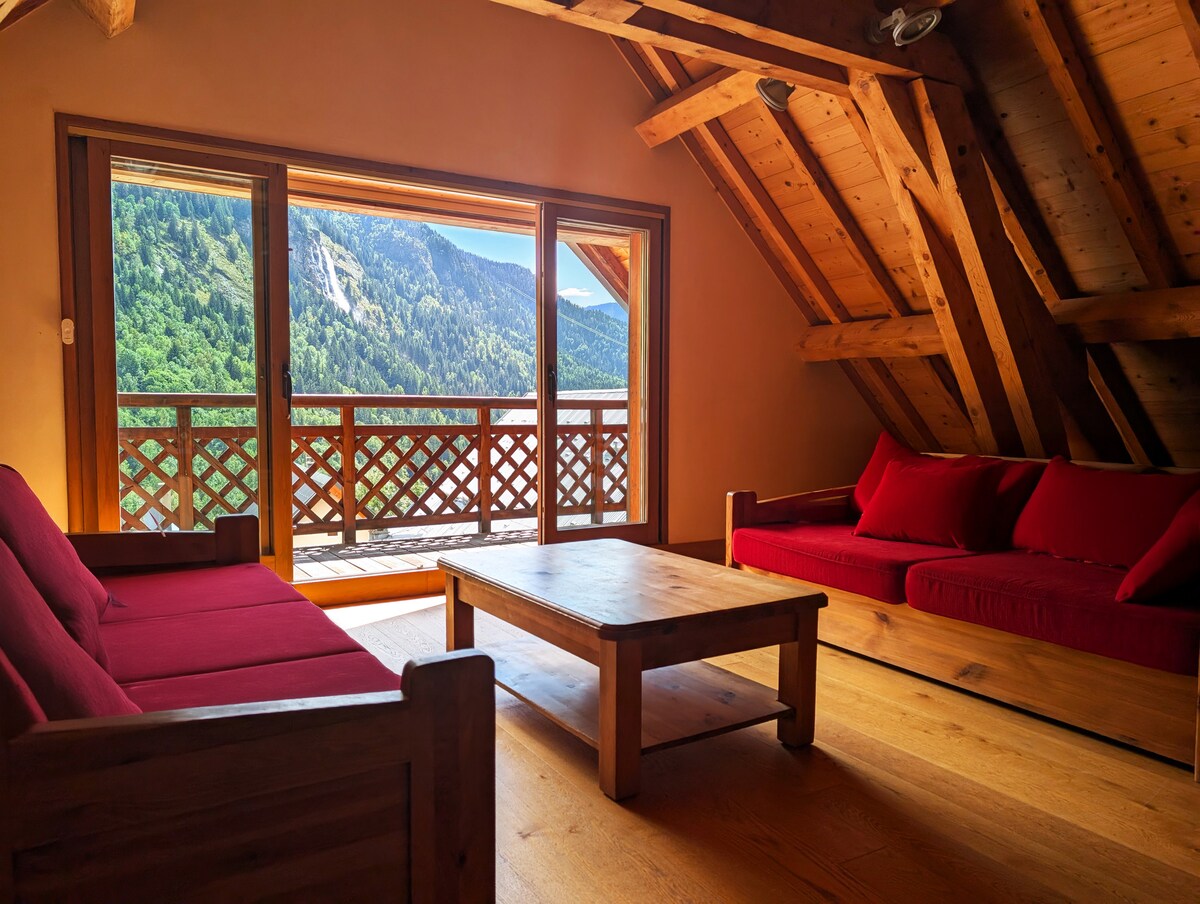 Annonce Airbnb populaire: Authentic mountain chalet à Vaujany