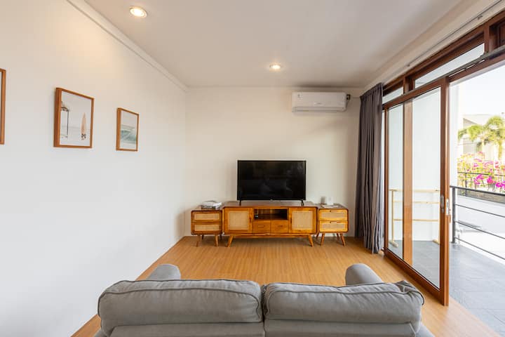1br Apartment, Private, Close To Airport, Waterbom - 쿠타