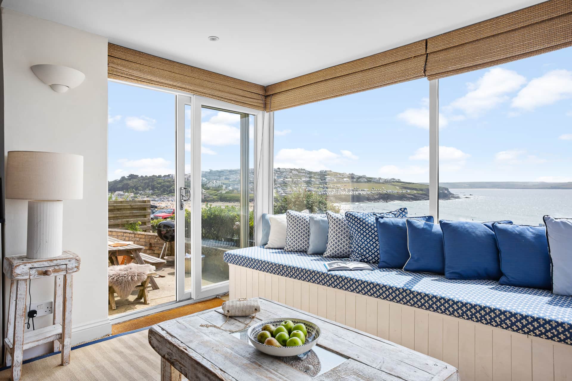 3 bed with garden, parking & stunning ocean views