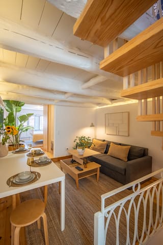 Medieval Charm | Newly restored-terrace duplex!