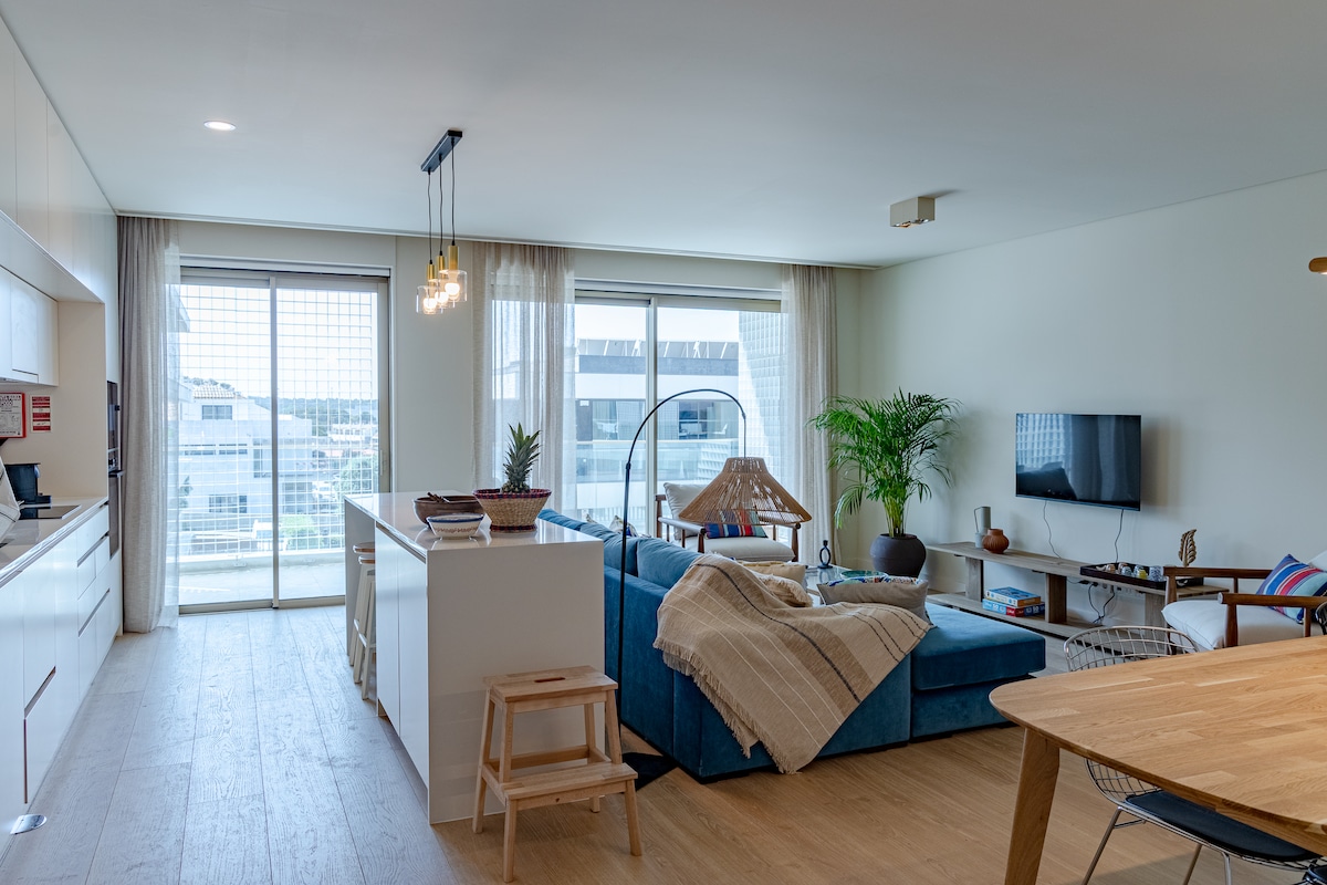 Airbnb em destaque: Ocean: Beachfront | Elegance | Comfort em Canidelo