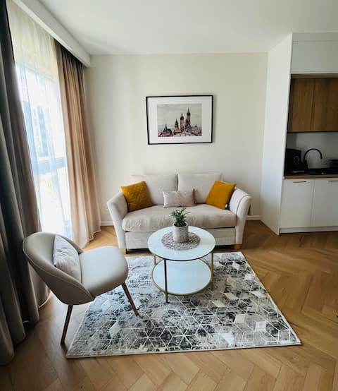 Successful Airbnb property: LEMa Spot – Tauron Arena | Park | Comfort | Garage in Czyżyny