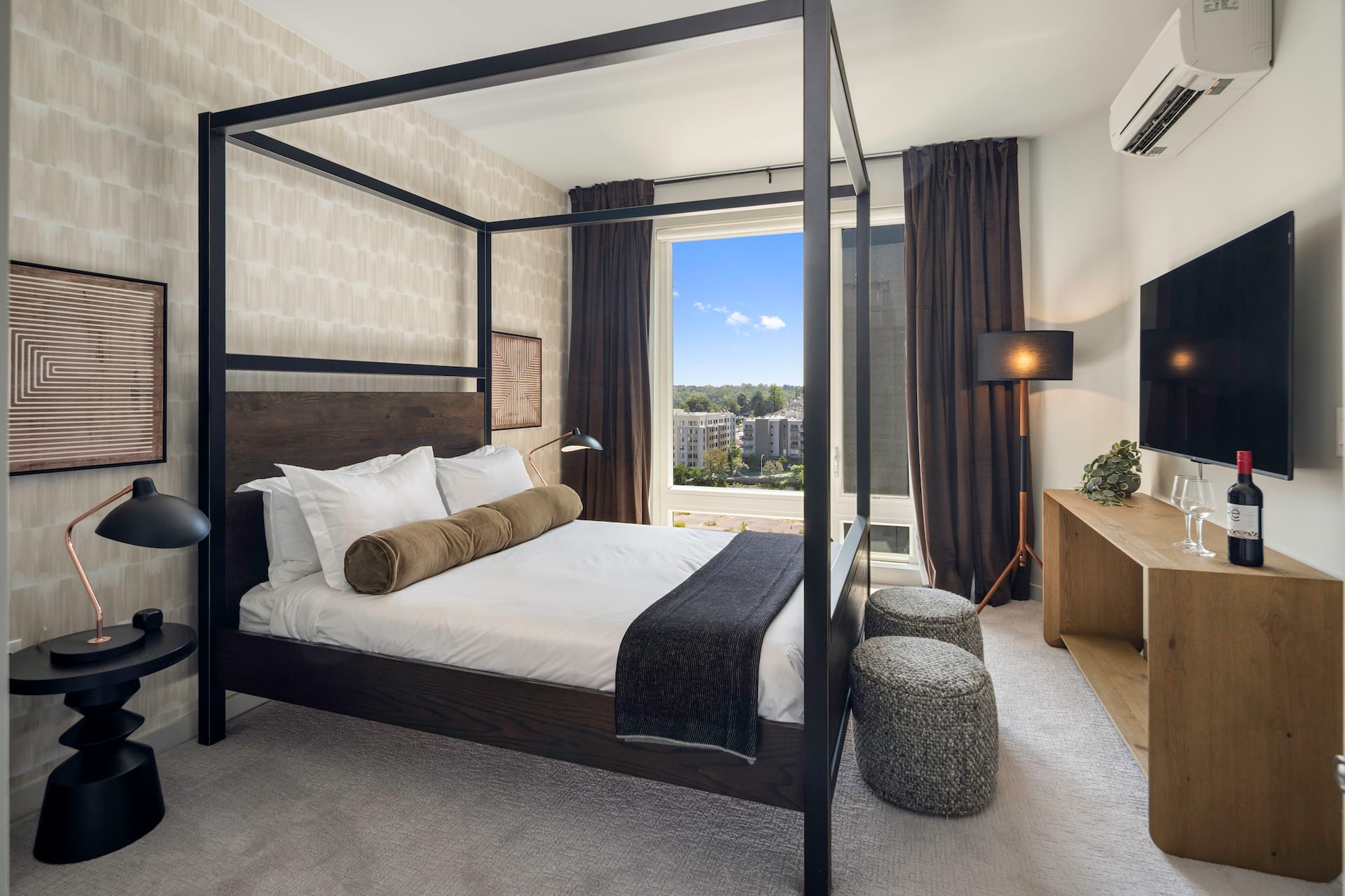 Designer 1BR | Luxe Amenities, Gym, Parking