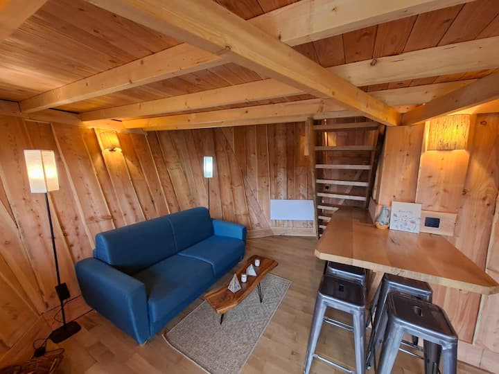 Cabane Insolite- Cabane Feuille - Jura
