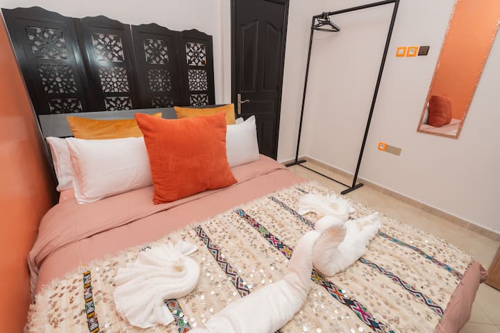 Habitación 3 en el primer piso con acceso al balcón
