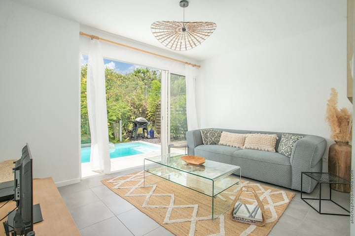 Villa Hateya, Vue Mer Et Piscine Privée - Martinique