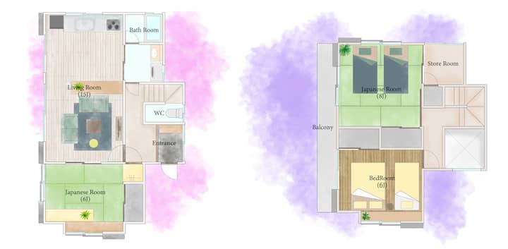 Pets Welcome From 28oct / Private House /8 Guests - Chiba