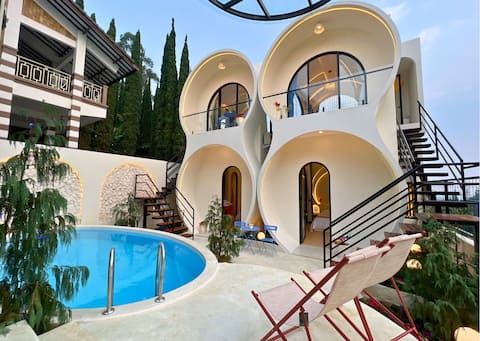 Villa Nuansa V-88 Lembang Heated Pool