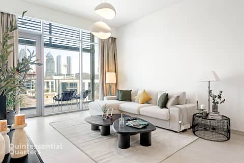 Successful Airbnb property: Stunning 1BR Canal Front Residence near Downtown in Al Wasl
