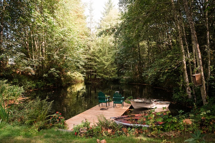 Blacktail Trail Rental W/salt Creek, Pond & More - State of Washington