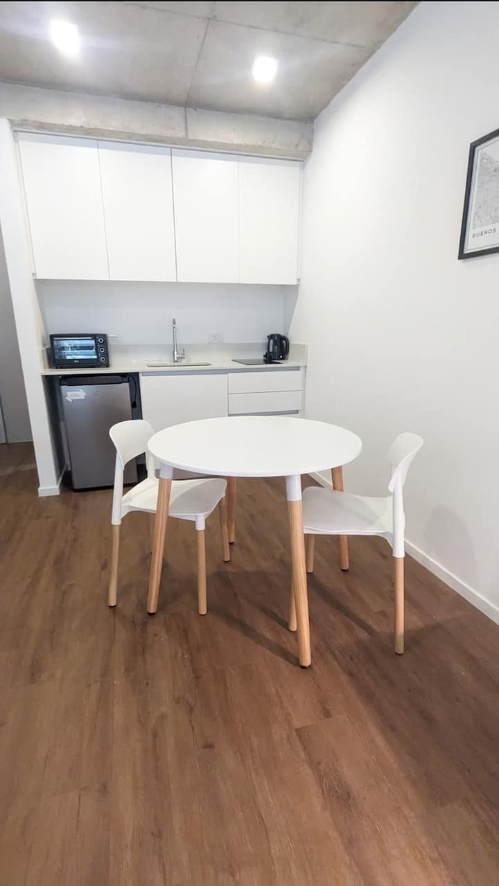 Furnished studio apartment in Belgrano