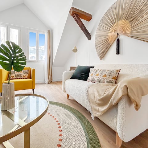 Annonce Airbnb populaire: Hypercentre Saint-Germain-en-Laye, Beautiful Duplex à Saint Germain En Laye