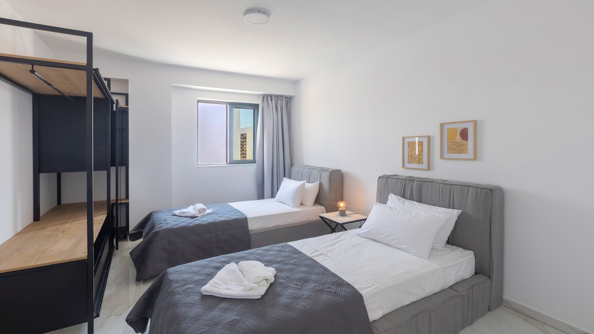 Вила номер 5, спалня с две единични легла