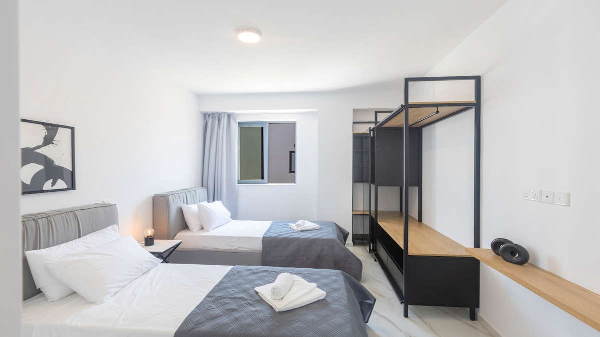 Вила номер 4, спалня с две единични легла