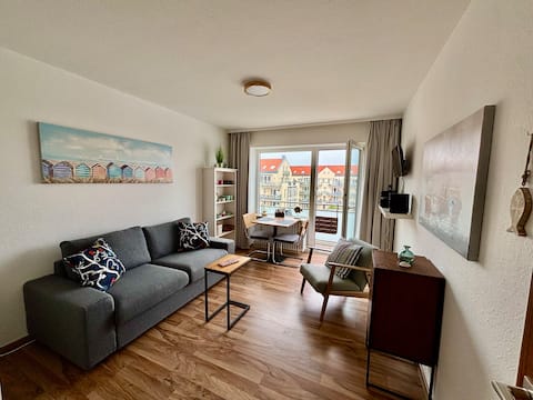 Leistungsstarkes Airbnb: Morning sun apartment near the beach & side sea view in Wangerooge