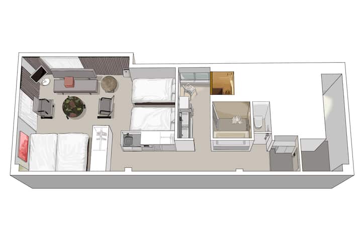 2min To Downtown｜apartment With High-end Furniture - Kanazawa