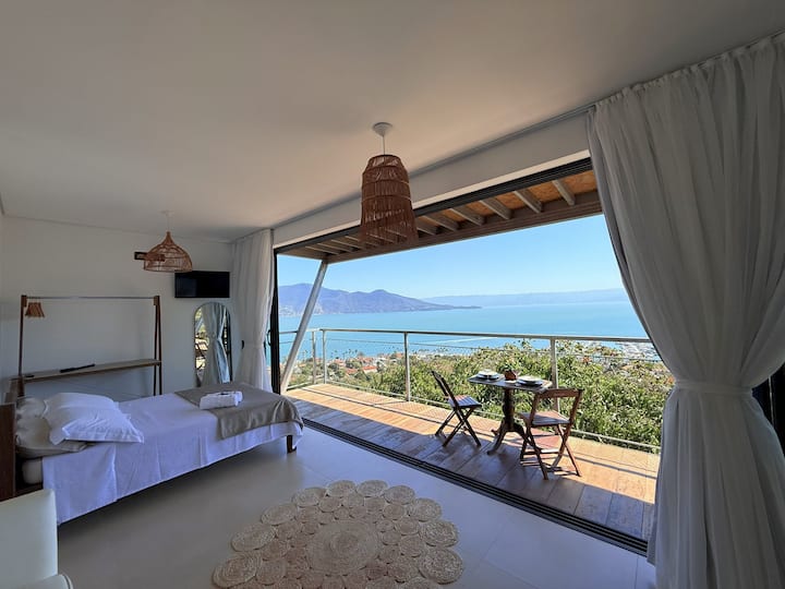 Estudio Perto Da Vila | Mar, Amor E Wi-fi - Ilhabela