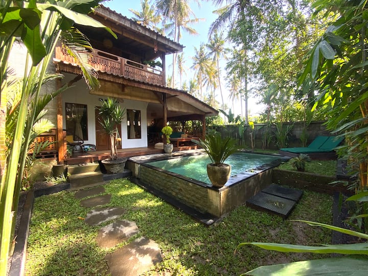 Ubud-hideaway Cozy Villa -2 Ch -Piscine - Bali