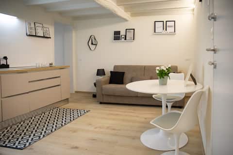 Obelisk apartment in the historic center of Reggio Emilia