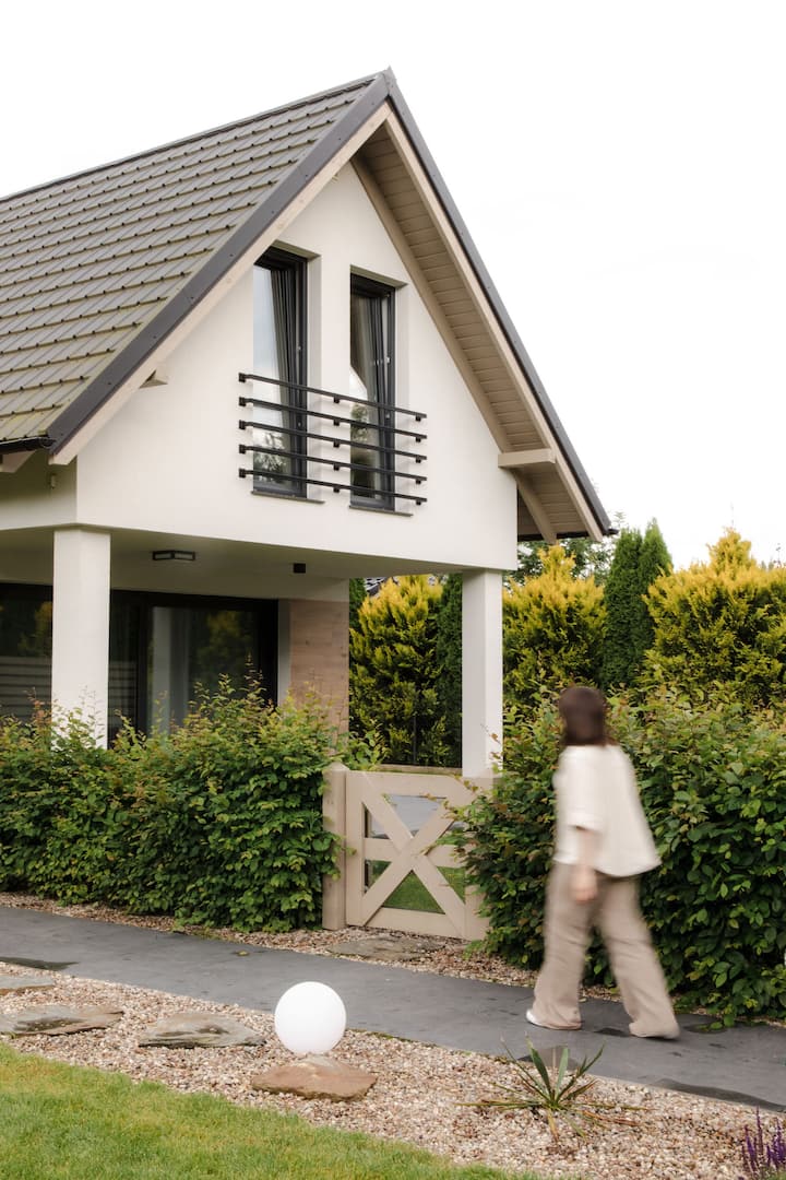 House with terrace and garden "Szmaragd"